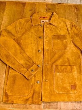 Iron & Resin Warren Buffalo Suede Jacket, Size L